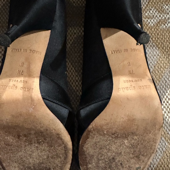 Kate Spade open toe bow heel - Picture 3 of 3